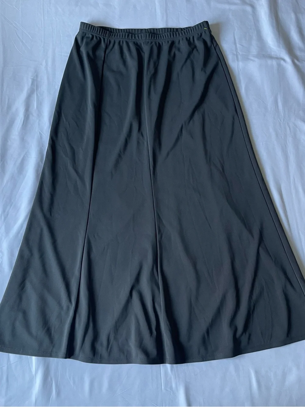 Black Women's A-Line Maxi Skirt